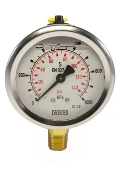 Gauge Pressure 10 Bar (160psi)